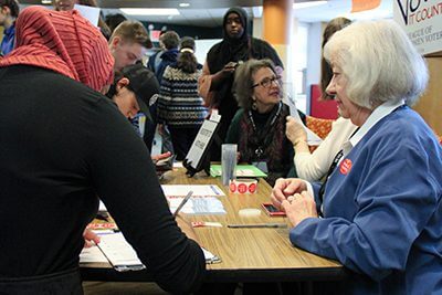 students registering to vote at mpa