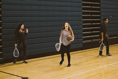 upper school gym class