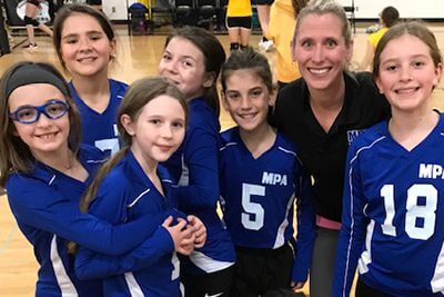 fifth grade volleyball team