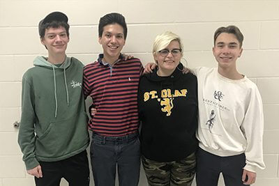 All State choir participants 