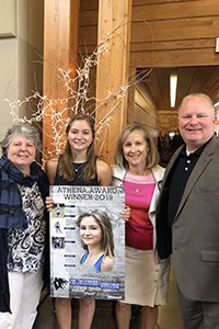 Eleanor Quam and her coaches