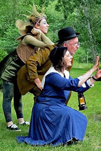 an image from AFG's production of A Midsummer Night's Dream.