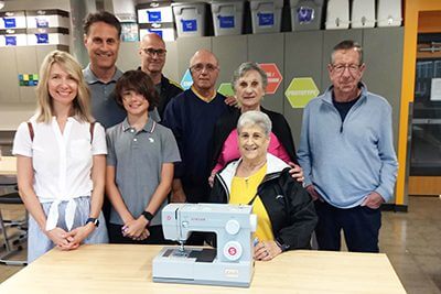 Schwartz family dedication in the Makerspace