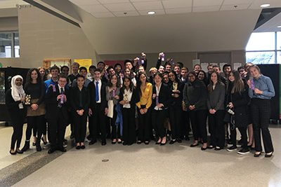 MPA's largest 52 student debate team