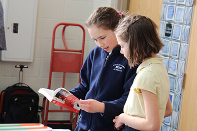 students at book festival 2019