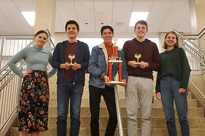 quiz bowl at a 2019 competition