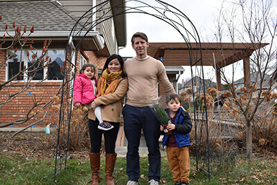 David Slade and family