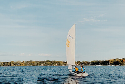 MPA Sailing Team on the water