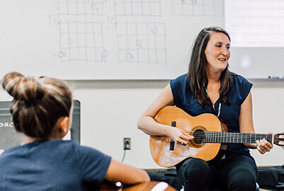 MPA Music teacher Hannah Lawson