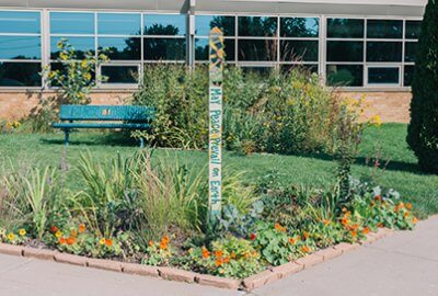 Lower School Peace Garden