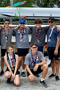 MPA Student-Athletes/Lake Phalen Rowing Club take on the Iowa Games Regatta