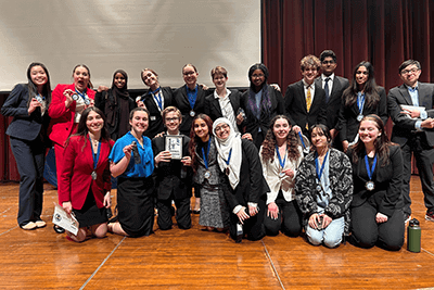 MPA Speech Team Places first