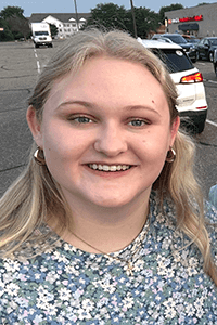Eleanor Schuebel, a new addition to the Panther Club