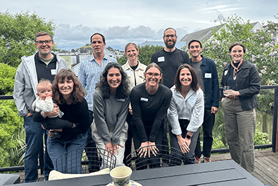 A group of alums and MPA community members