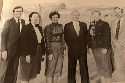 Mounds Park Academy's founding members. 